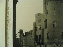 Armory of the Eighth Regiment of the New York National Guard on Fourth Ave., New York, NY, 1891