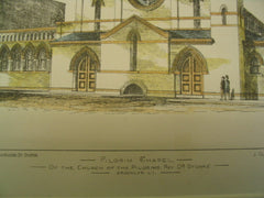 Pilgrim Chapel for the Church of the Pilgrims, Brooklyn, NY, 1878, J. Cleveland Cady