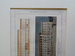 Catholic High School, Brooklyn, NY, 1929, Original Plan. Robert J. Reiley.